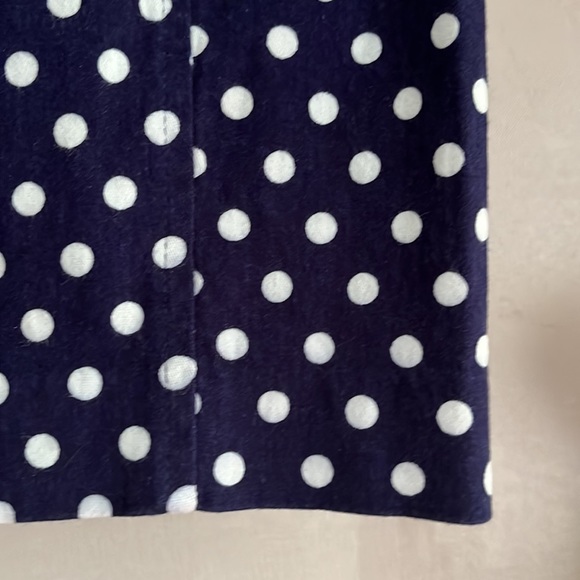 Pixley Polka Dot Pencil Skirt, Size M - Picture 4 of 13